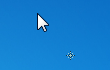 Visualization effect showing unfiltered mouse motion