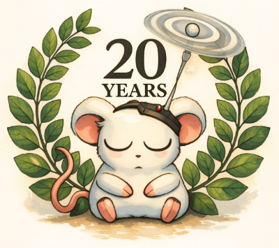 SteadyMouse celebrating twenty years